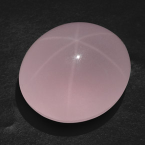 Quartz rose étoilé rose naturelle transparent, 107,45 ct, transparent / translucide