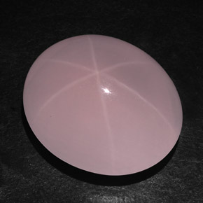 Quartz rose étoilé Rose naturelle Transparent, 100.90 ct, Transparent / Translucide