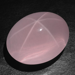 Quartz rose étoilé Rose naturelle Transparent, 113.75 ct, Transparent / Translucide