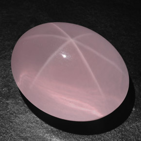 Quartz rose étoilé Rose naturelle Transparent, 113.75 ct, Transparent / Translucide