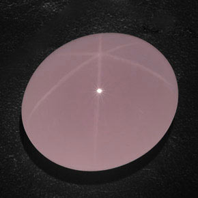 Quartz rose étoilé rose naturelle transparent, 132,70 ct, transparent / translucide