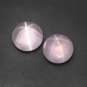 Achetez naturel ct rose quartz rose étoilé gems, coupe roude, en provenance afrique du sud chez gemselect. en stock, livraison internationale!