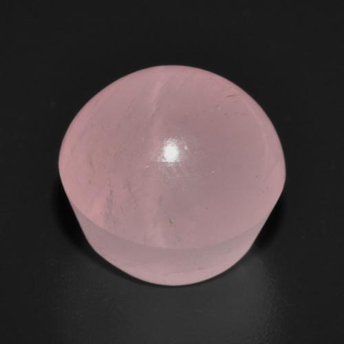 Quartz rose étoilé Rose vif naturelle Coupe roude, 12.19 ct, Translucide