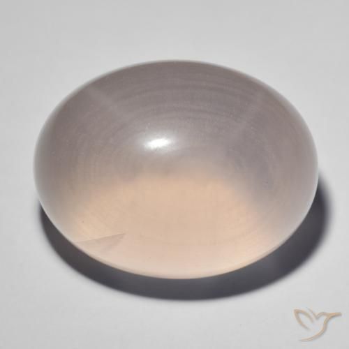 41.38ct Naturel Rose moyen Quartz rose étoilé, ovale, Transparent