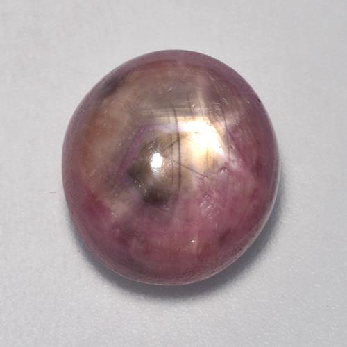 Rubis étoilé Violet rougeâtre naturelle Coupe ovale, 9.74 ct, Opaque