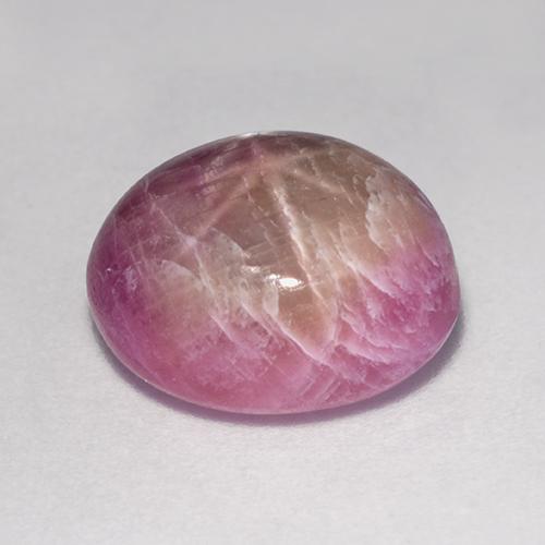 Rubis étoilé sangria naturelle coupe ovale, 8,91 ct, opaque