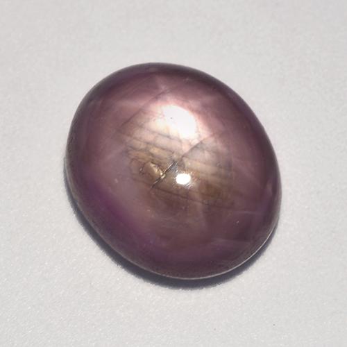 Rubis étoilé Magenta grisâtre naturelle Coupe ovale, 9.31 ct, Opaque