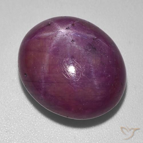 Rubis étoilé Vin rouge naturelle ovale, 19.19 ct, Opaque