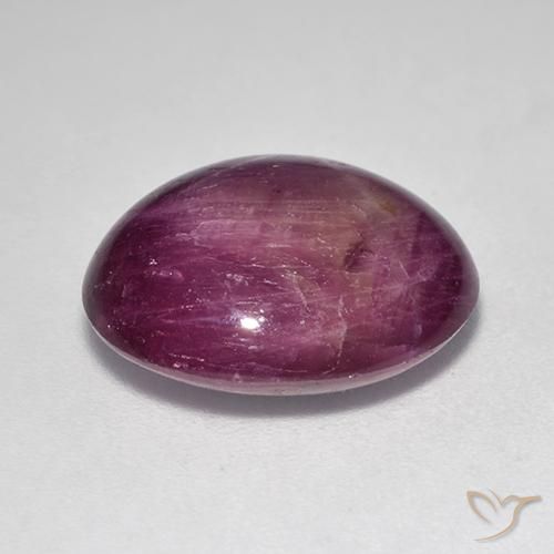 Rubis étoilé Rouge Rapberry naturelle ovale, 12.00 ct, Opaque