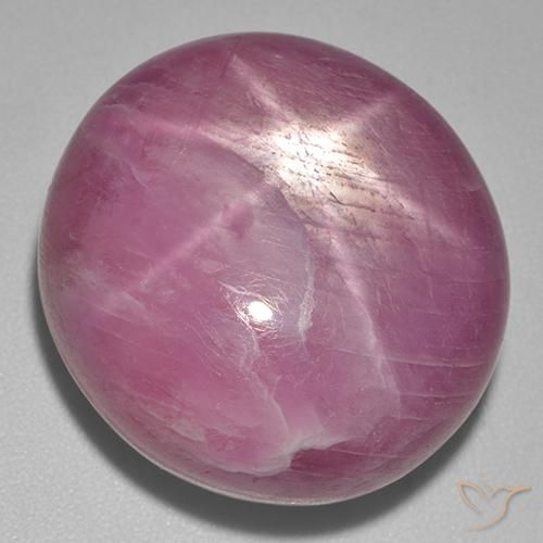 56.00ct Naturel Medium Dark-Purple Rubis étoilé, ovale, Opaque