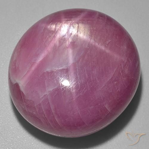 Rubis étoilé Medium Dark-Purple naturelle ovale, 56.00 ct, Opaque