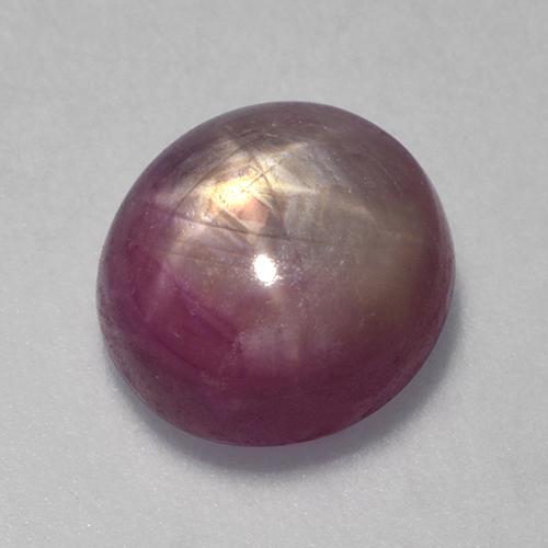 Rubis étoilé Pourpre moyen-foncé naturelle Coupe ovale, 4.15 ct, Opaque