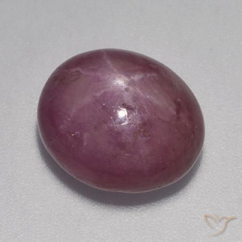 Rubis étoilé Rouge moyen naturelle ovale, 9.23 ct, Opaque
