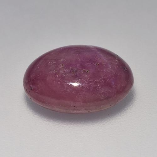 Rubis Étoilé Pourpre-Rouge naturelle Coupe ovale, 7.10 ct, Opaque