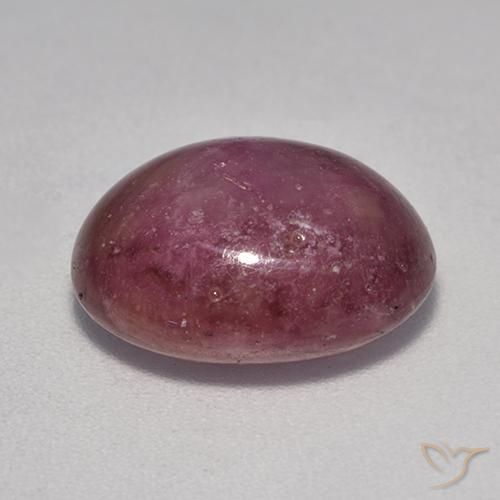 Rubis étoilé Pourpre moyen-foncé naturelle ovale, 9.31 ct, Opaque