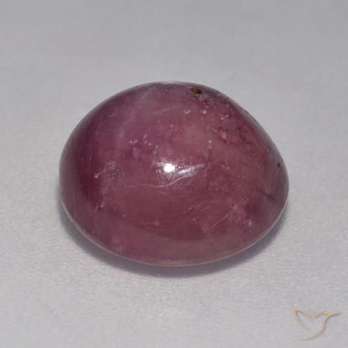 Rubis étoilé Pourpre moyen-foncé naturelle Tour, 6.44 ct, Opaque