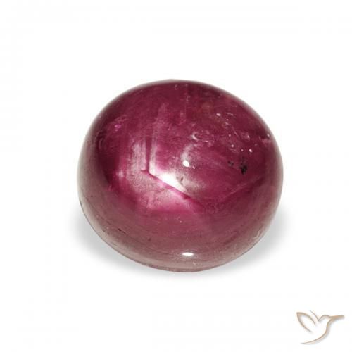 Rubis étoilé Violet Rosâtre naturelle ovale, 2.81 ct, Opaque