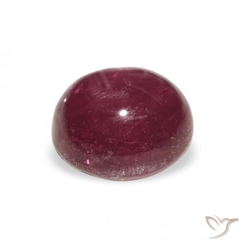 Rubis étoilé Violet Rosâtre naturelle ovale, 2.81 ct, Opaque