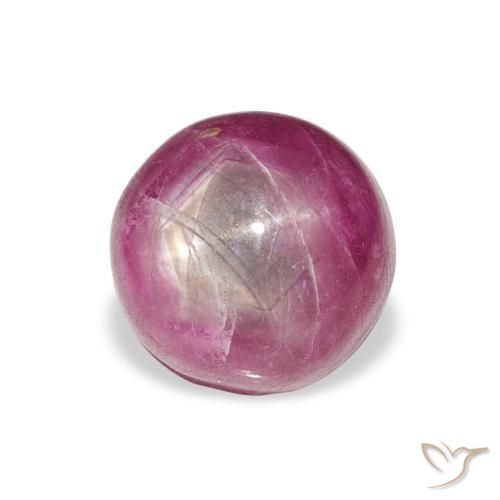 Rubis étoilé Magenta naturelle Tour, 6.08 ct, Opaque