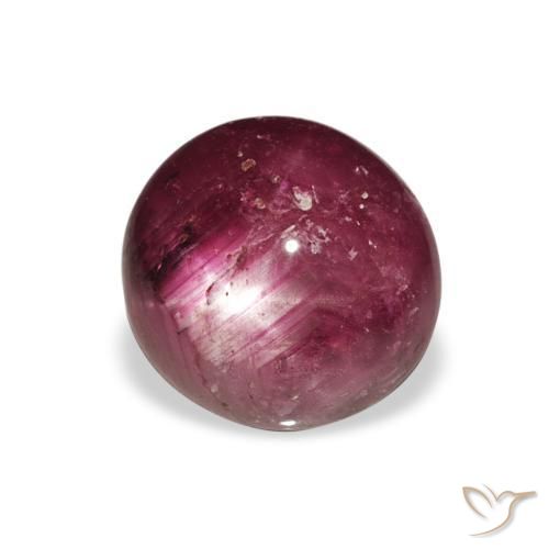 Rubis étoilé Medium Dark-Purple naturelle Tour, 4.27 ct, Opaque