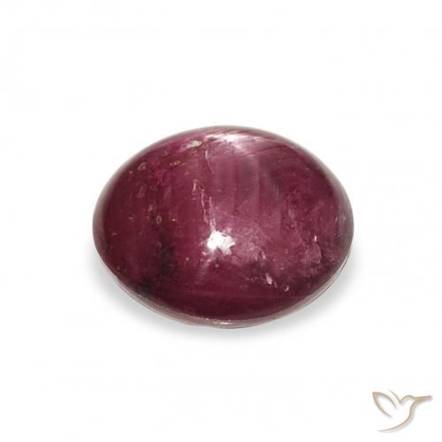 Rubis étoilé Medium Dark-Purple naturelle Tour, 4.27 ct, Opaque