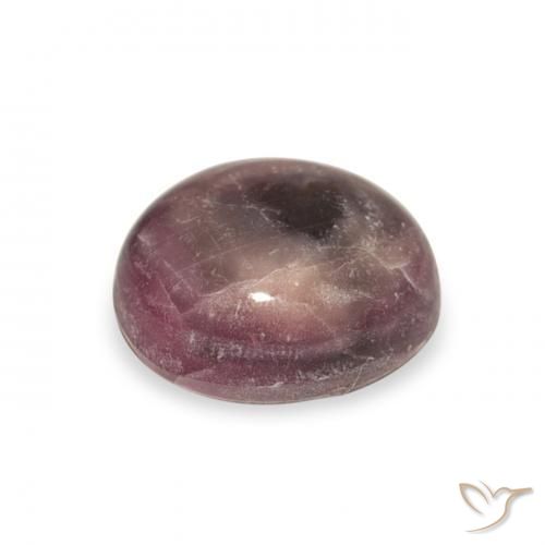 Rubis étoilé Medium Dark-Purple naturelle ovale, 4.41 ct, Opaque