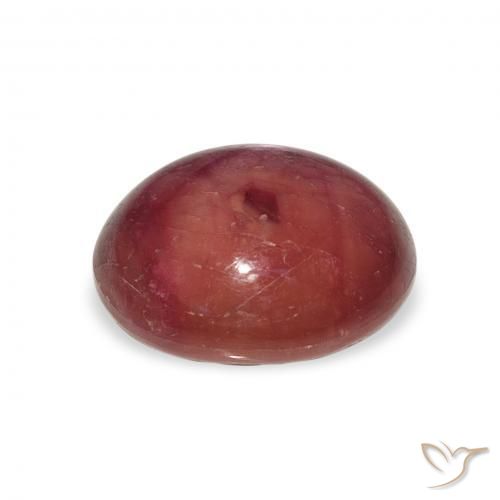 Rubis étoilé Medium Light-Purple naturelle ovale, 8.14 ct, Opaque