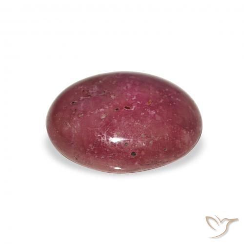 Rubis étoilé Magenta naturelle ovale, 6.23 ct, Opaque