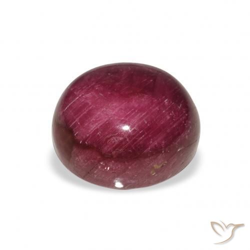 Rubis étoilé Medium Dark-Purple naturelle ovale, 9.87 ct, Opaque