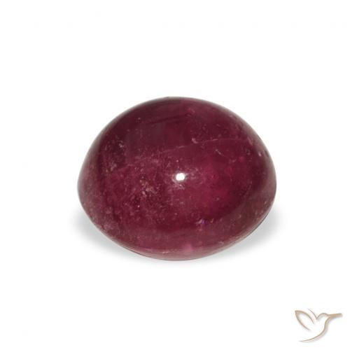 Rubis étoilé Magenta profond naturelle ovale, 4.52 ct, Opaque