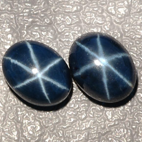 Achetez naturel ct bleue saphir étoilé gems, coupe ovale, en provenance thaïlande chez gemselect. en stock, livraison internationale!