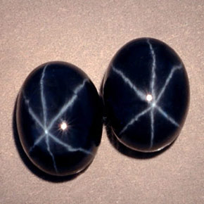 Achetez naturel ct bleue saphir étoilé gems, coupe ovale, en provenance thaïlande chez gemselect. en stock, livraison internationale!