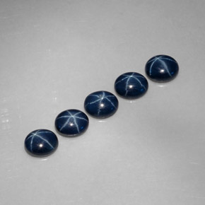 Achetez naturel ct Bleu Saphir Étoilé gems, Coupe ovale, En provenance Thaïlande chez GemSelect. En stock, livraison internationale!