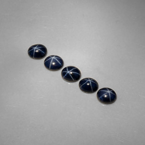 Achetez naturel ct bleue saphir étoilé gems, coupe ovale, en provenance thaïlande chez gemselect. en stock, livraison internationale!