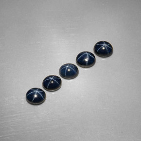 Achetez naturel ct bleue saphir étoilé gems, coupe ovale, en provenance thaïlande chez gemselect. en stock, livraison internationale!