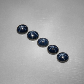 Achetez naturel ct bleue saphir étoilé gems, coupe ovale, en provenance thaïlande chez gemselect. en stock, livraison internationale!