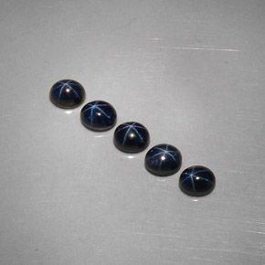 Achetez naturel ct bleue saphir étoilé gems, coupe ovale, en provenance thaïlande chez gemselect. en stock, livraison internationale!