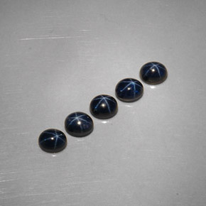 Achetez naturel ct bleue saphir étoilé gems, coupe ovale, en provenance thaïlande chez gemselect. en stock, livraison internationale!