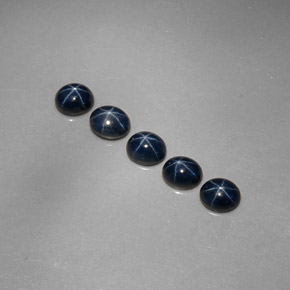 Achetez naturel ct bleue saphir étoilé gems, coupe ovale, en provenance thaïlande chez gemselect. en stock, livraison internationale!