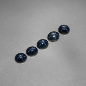 Achetez naturel ct bleue saphir étoilé gems, coupe ovale, en provenance thaïlande chez gemselect. en stock, livraison internationale!