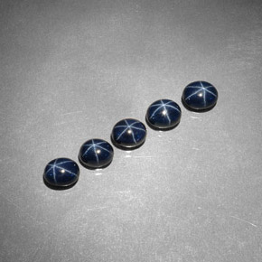 Achetez naturel ct bleue saphir étoilé gems, coupe ovale, en provenance thaïlande chez gemselect. en stock, livraison internationale!