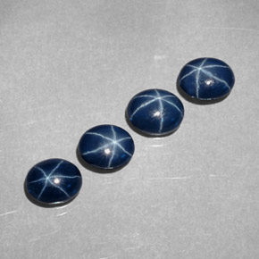 Achetez naturel ct Bleu Saphir Étoilé gems, Coupe ovale, En provenance Thaïlande chez GemSelect. En stock, livraison internationale!