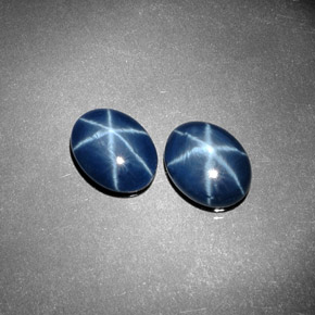 Achetez naturel ct Bleu Saphir Étoilé gems, Coupe ovale, En provenance Thaïlande chez GemSelect. En stock, livraison internationale!
