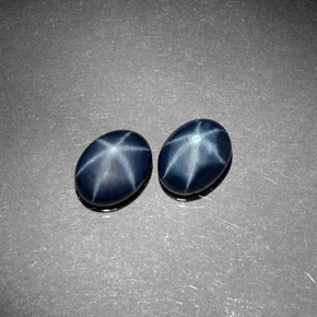 Achetez naturel ct bleue saphir étoilé gems, coupe ovale, en provenance thaïlande chez gemselect. en stock, livraison internationale!