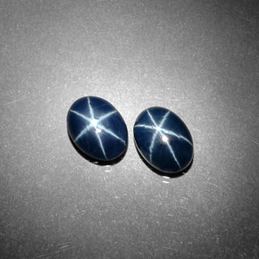 Achetez naturel ct Bleu Saphir Étoilé gems, Coupe ovale, En provenance Thaïlande chez GemSelect. En stock, livraison internationale!