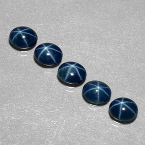 Achetez naturel ct bleue saphir étoilé gems, coupe ovale, en provenance thaïlande chez gemselect. en stock, livraison internationale!