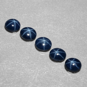 Achetez naturel ct bleue saphir étoilé gems, coupe ovale, en provenance thaïlande chez gemselect. en stock, livraison internationale!