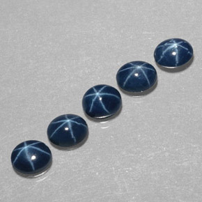 Achetez naturel ct bleue saphir étoilé gems, coupe ovale, en provenance thaïlande chez gemselect. en stock, livraison internationale!