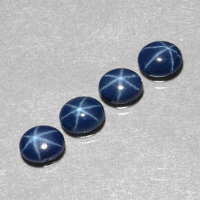 Achetez naturel ct bleue saphir étoilé gems, coupe ovale, en provenance thaïlande chez gemselect. en stock, livraison internationale!
