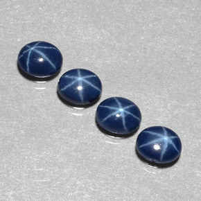 Achetez naturel ct bleue saphir étoilé gems, coupe ovale, en provenance thaïlande chez gemselect. en stock, livraison internationale!